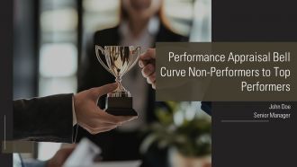 Performance Appraisal Bell Curve Non Performers To Top Performers PPT Outline AT