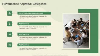 Performance Appraisal Categories In Powerpoint And Google Slides Cpb