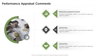 Performance Appraisal Comments In Powerpoint And Google Slides Cpb