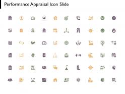 Performance appraisal icon slide dashword simle c745 ppt powerpoint presentation diagram lists