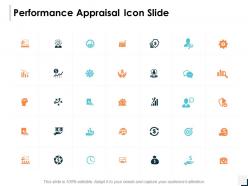 Performance appraisal icon slide gear technology c354 ppt powerpoint presentation icon example