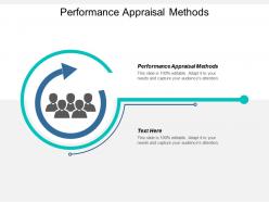 Performance appraisal methods ppt powerpoint presentation file slide portrait cpb