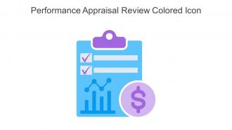 Performance Appraisal Review Colored Icon In Powerpoint Pptx Png And Editable Eps Format