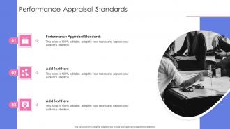 Performance Appraisal Standards In Powerpoint And Google Slides Cpb