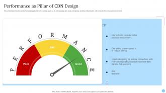 Performance As Pillar Of Cdn Design Cdn Edge Server Ppt Summary Infographic Template