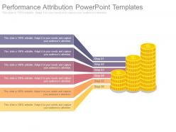 Performance attribution powerpoint templates