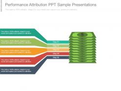 Performance attribution ppt sample presentations