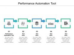 Performance automation tool ppt powerpoint presentation file example introduction cpb