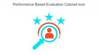 Performance Based Evaluation Colored Icon In Powerpoint Pptx Png And Editable Eps Format
