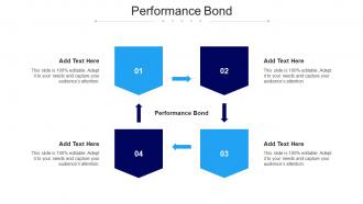 Performance Bond Ppt Powerpoint Presentation Inspiration Tips Cpb