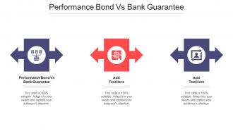 Performance Bond Vs Bank Guarantee Ppt Powerpoint Presentation Image Cpb