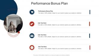 Performance Bonus Plan In Powerpoint And Google Slides Cpb