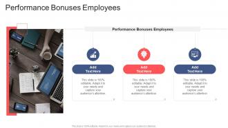 Performance Bonuses Employees In Powerpoint And Google Slides Cpb
