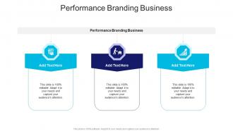 Performance Branding Business In Powerpoint And Google Slides Cpb