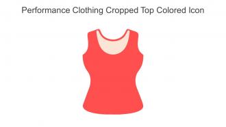 Performance Clothing Cropped Top Colored Icon In Powerpoint Pptx Png And Editable Eps Format
