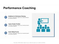 Performance Coaching Goals Setting Process Ppt Powerpoint Presentation Good
