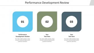 Performance development review ppt powerpoint presentation outline cpb