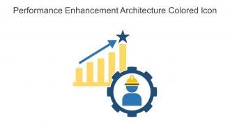 Performance Enhancement Architecture Colored Icon In Powerpoint Pptx Png And Editable Eps Format