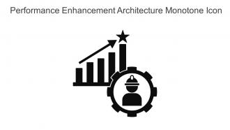 Performance Enhancement Architecture Monotone Icon In Powerpoint Pptx Png And Editable Eps Format