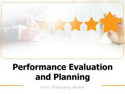 Performance Evaluation And Planning Powerpoint Presentation Slides