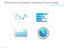 Performance evaluation dashboard excel charts powerpoint topics