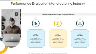 Performance Evaluation Manufacturing Industry In Powerpoint And Google Slides Cpb