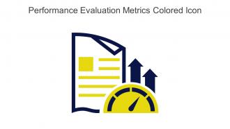 Performance Evaluation Metrics Colored Icon In Powerpoint Pptx Png And Editable Eps Format