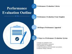 Performance evaluation outline ppt professional slide portrait