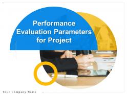 Performance evaluation parameters for project powerpoint presentation slides
