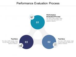 Performance evaluation process ppt powerpoint presentation model cpb
