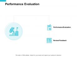 Performance evaluation review ppt powerpoint presentation portfolio icons
