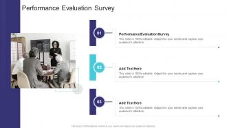 Performance Evaluation Survey In Powerpoint And Google Slides Cpb