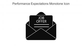 Performance Expectations Monotone Icon In Powerpoint Pptx Png And Editable Eps Format