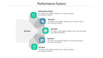 Performance factors ppt powerpoint presentation slides graphics download cpb