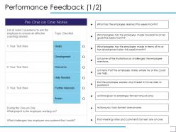 Performance Feedback Development Ppt Powerpoint Presentation Layouts Example