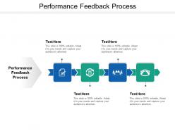Performance feedback process ppt powerpoint presentation infographics graphic images cpb