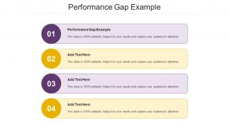 Performance Gap Example In Powerpoint And Google Slides Cpb