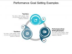 Performance goal setting examples ppt powerpoint presentation gallery graphics download cpb