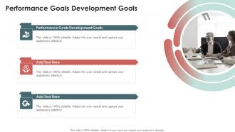 Performance Goals Development Goals In Powerpoint And Google Slides Cpb