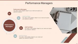 Performance Goals Managers In Powerpoint And Google Slides Cpb