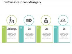 Performance goals managers ppt powerpoint presentation summary smartart cpb