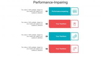 Performance impairing ppt powerpoint presentation ideas sample cpb