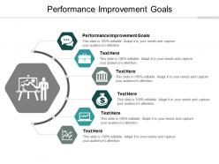 Performance improvement goals ppt powerpoint presentation show layout cpb