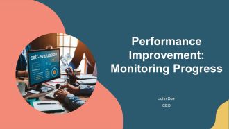 Performance Improvement Monitoring Progress PPT Presentation AT