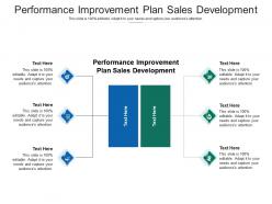 Performance improvement plan sales development ppt powerpoint presentation gallery graphics cpb