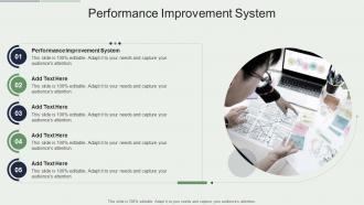 Performance Improvement System In Powerpoint And Google Slides Cpb