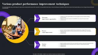 Performance Improvement Techniques Powerpoint Ppt Template Bundles Unique Designed