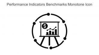 Performance Indicators Benchmarks Monotone Icon In Powerpoint Pptx Png And Editable Eps Format