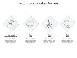 Performance indicators business ppt powerpoint presentation gallery gridlines cpb