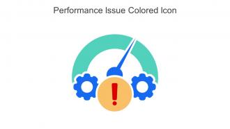 Performance Issue Colored Icon In Powerpoint Pptx Png And Editable Eps Format